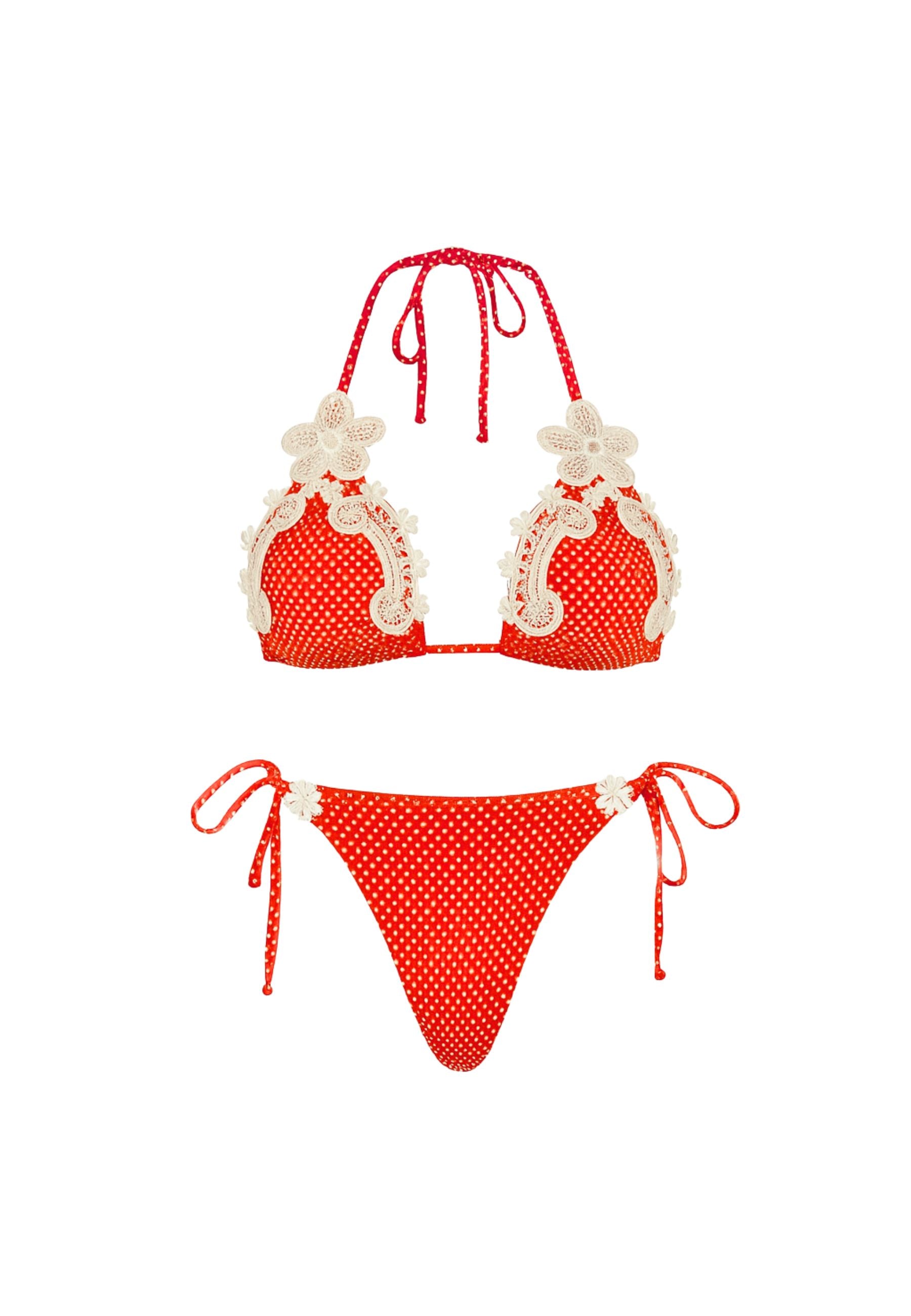 Bikini a due pezzi firmato Margherita Mazzei 