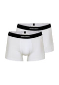 2er-Pack weiße Boxershorts