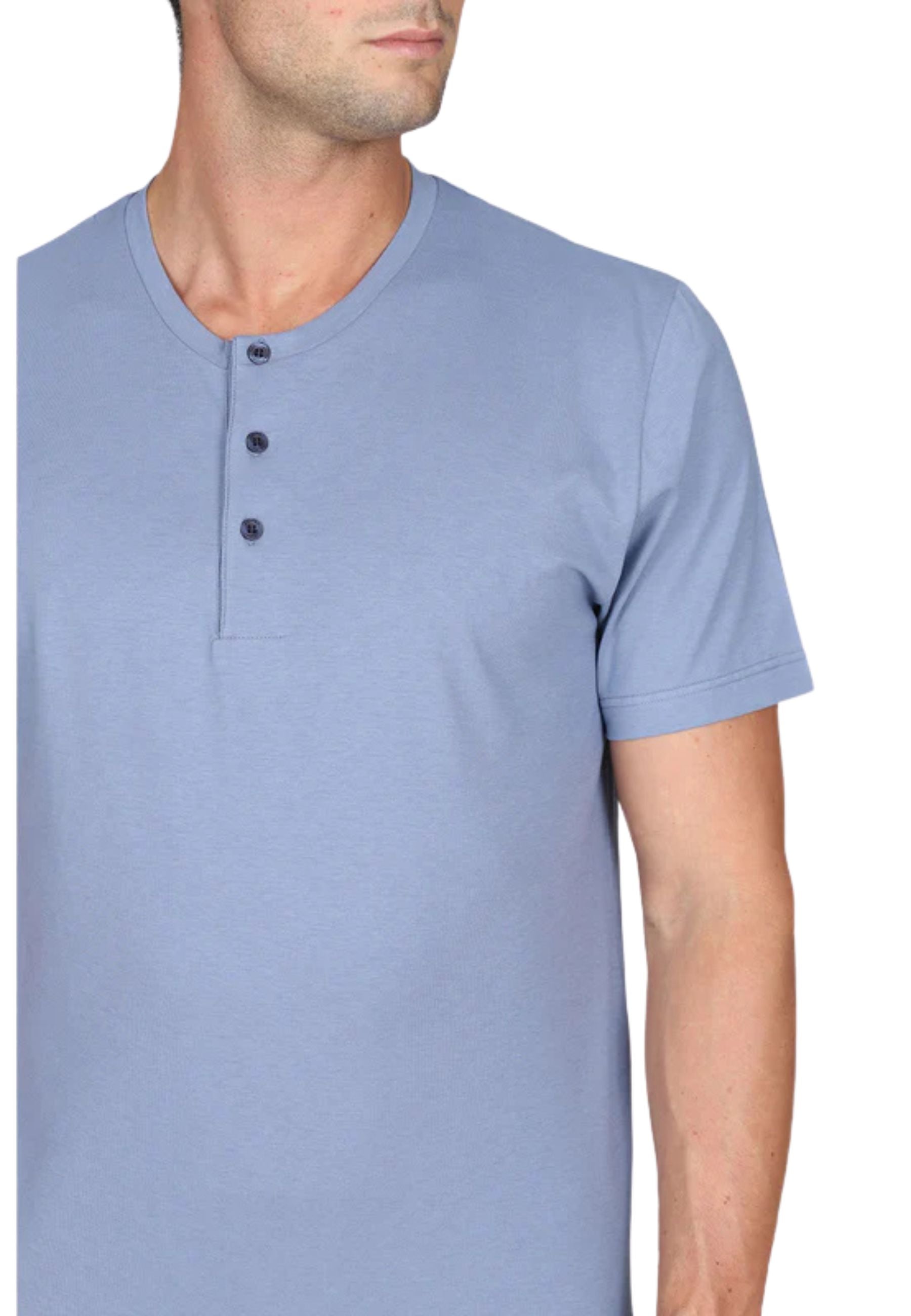 Pigiama corto, disegno scozzese in traspirante jersey di puro cotone s/z 