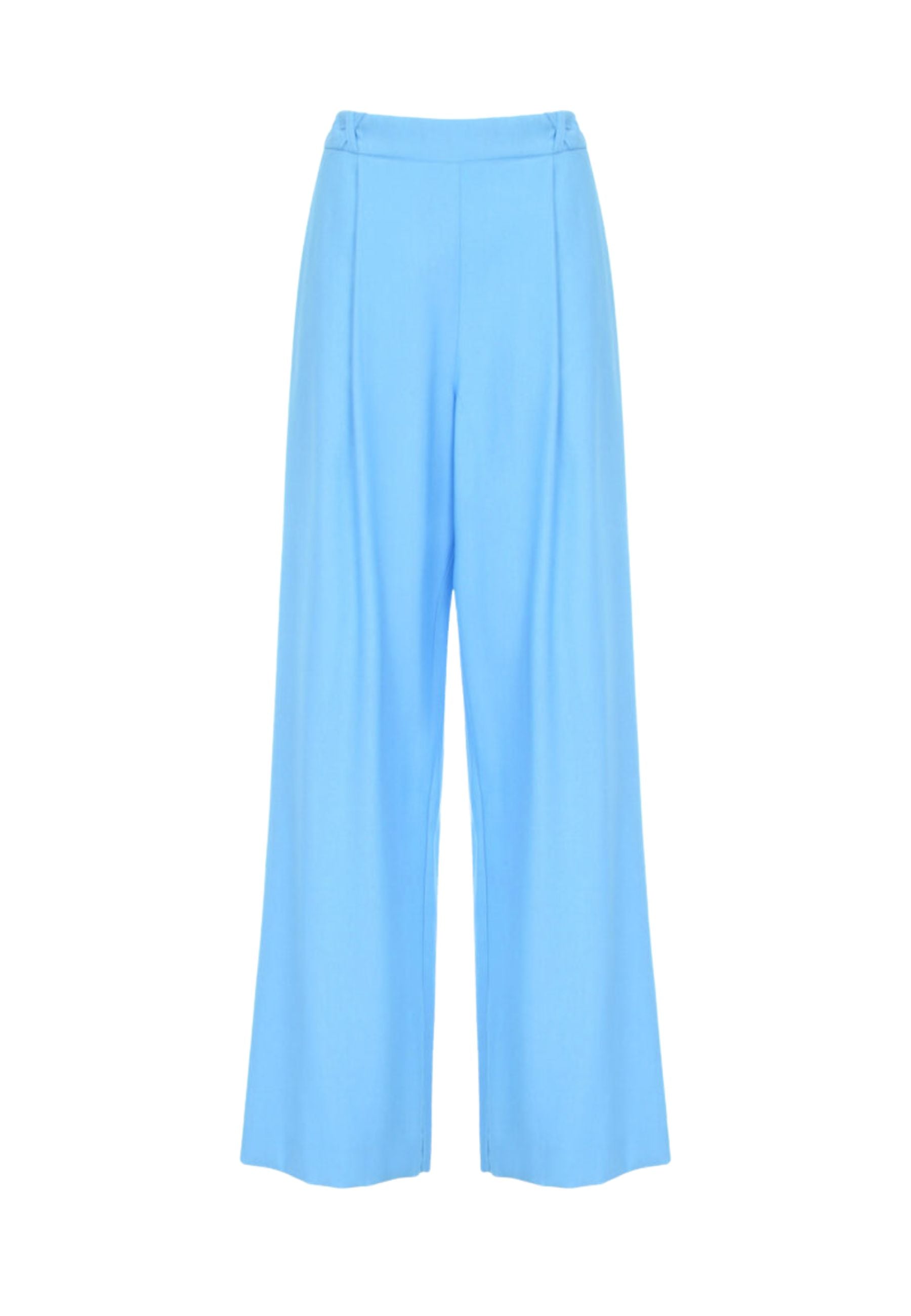 PANTALONE PALAZZO IN TWILL 