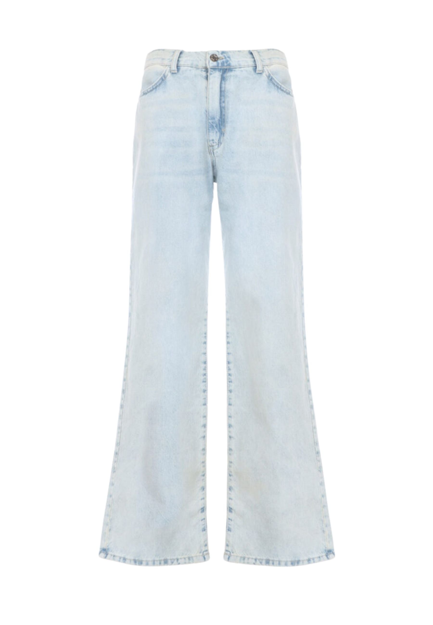 JEANS DRITTO IN DENIM LIGHT BLUE 