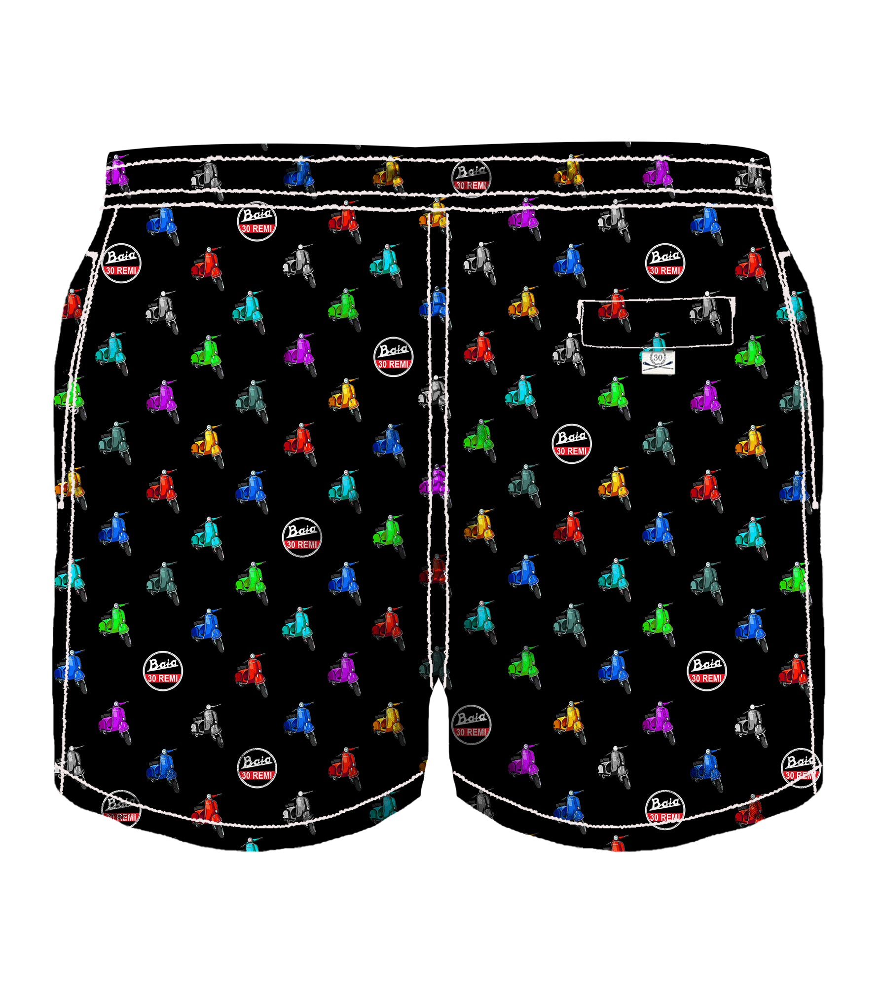 Baia30Remi - Costume da Mare Uomo Capri VP8 