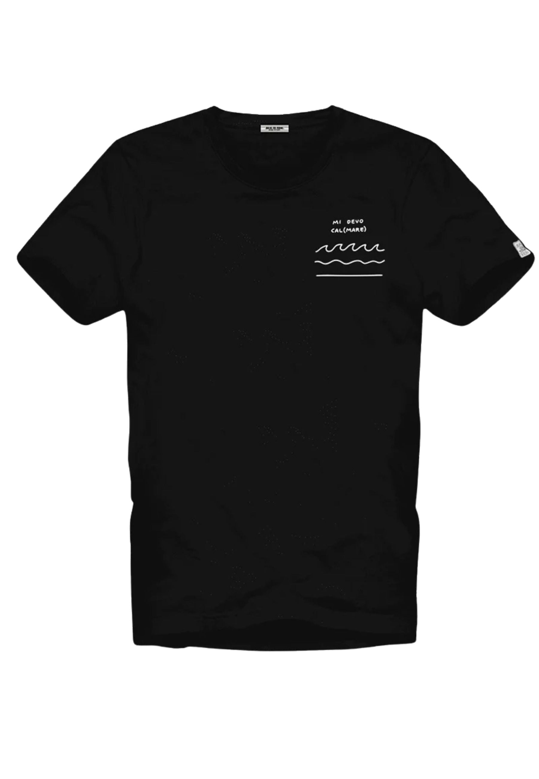 Baia 30 Remi - T-shirt Nera Mi Devo Cal(mare) 