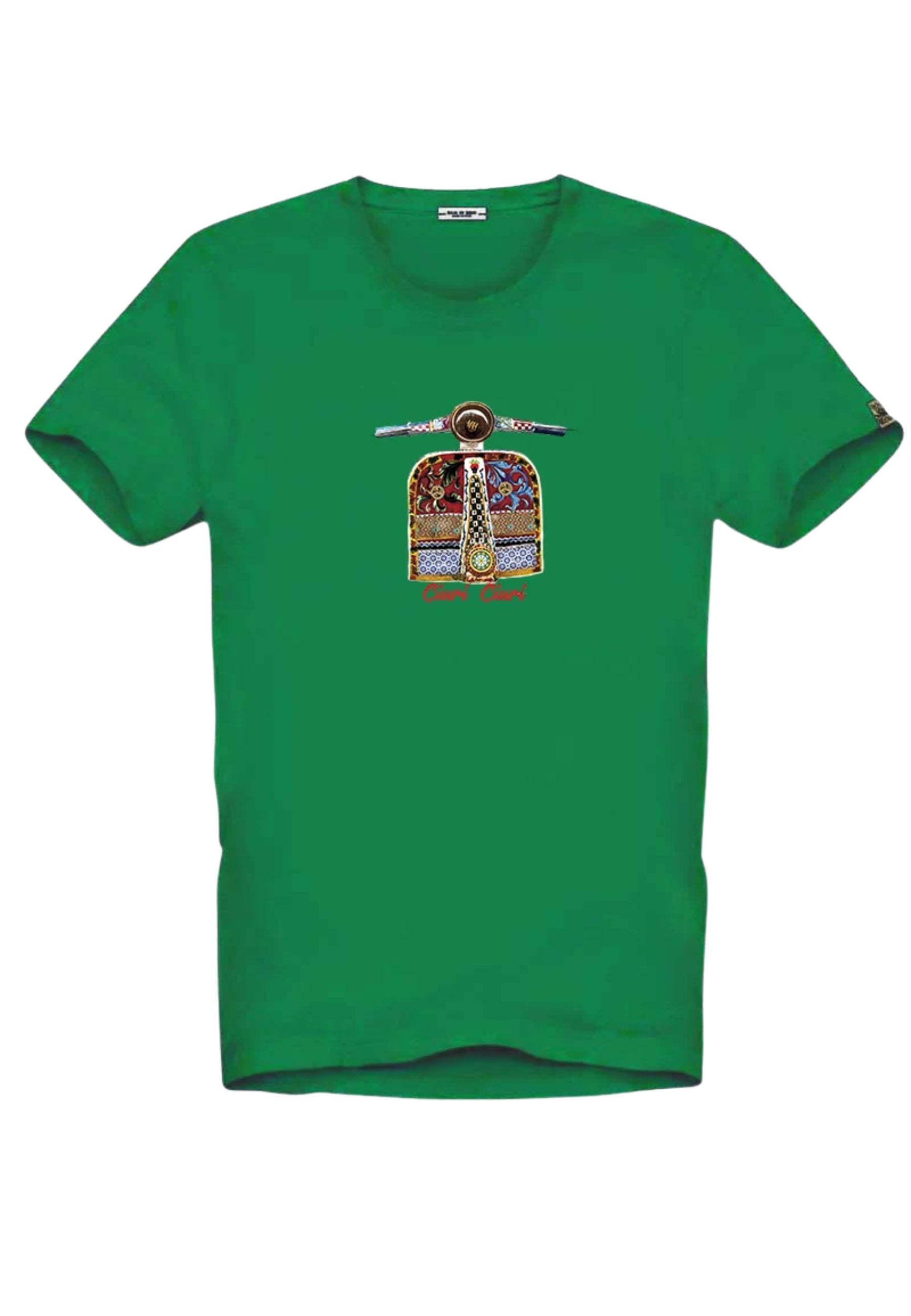 Baia 30 Remi - T-shirt Verde Vespa Siciliana 