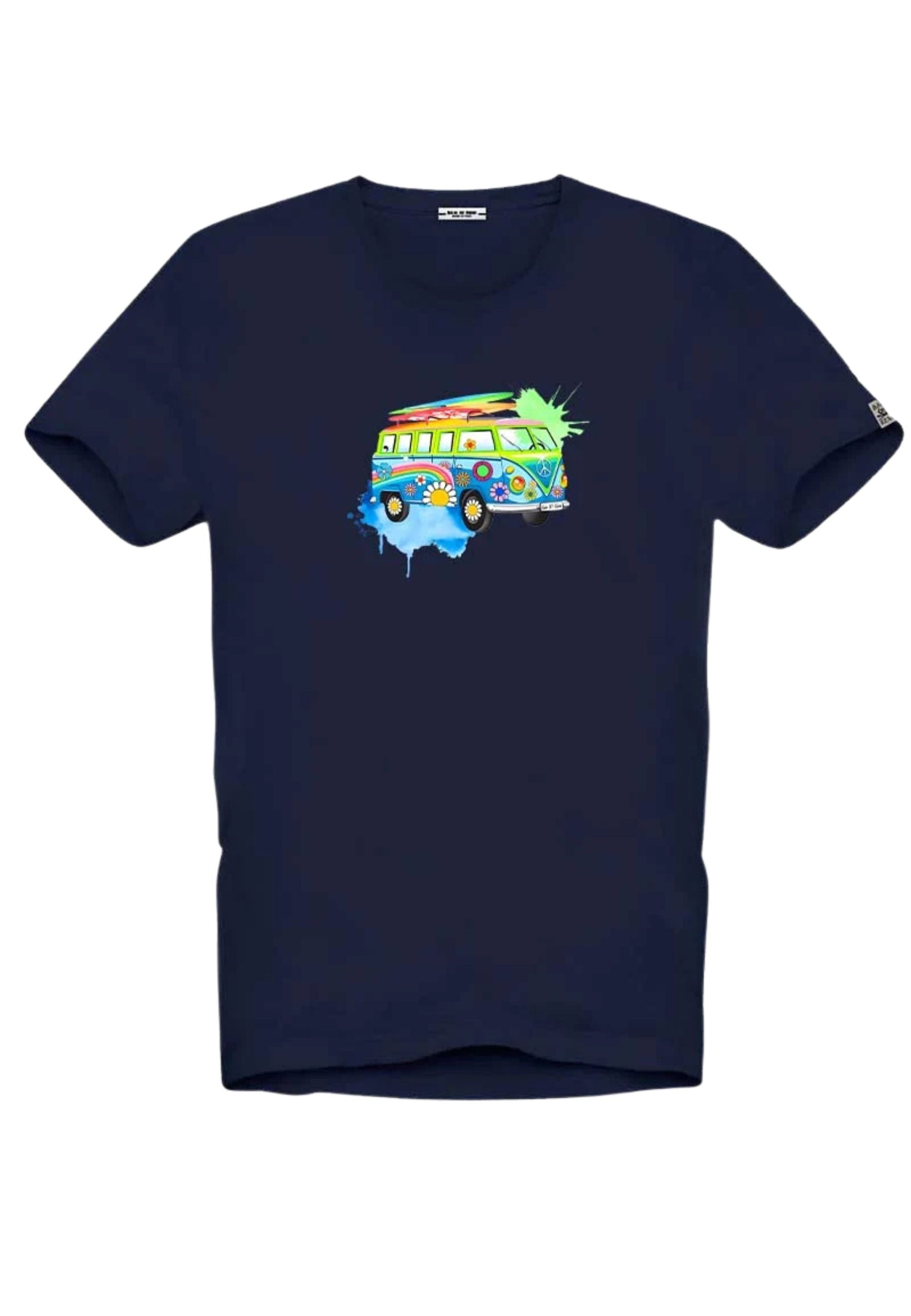 Baia 30 Remi - T-shirt Blu Navy Vintage Van 