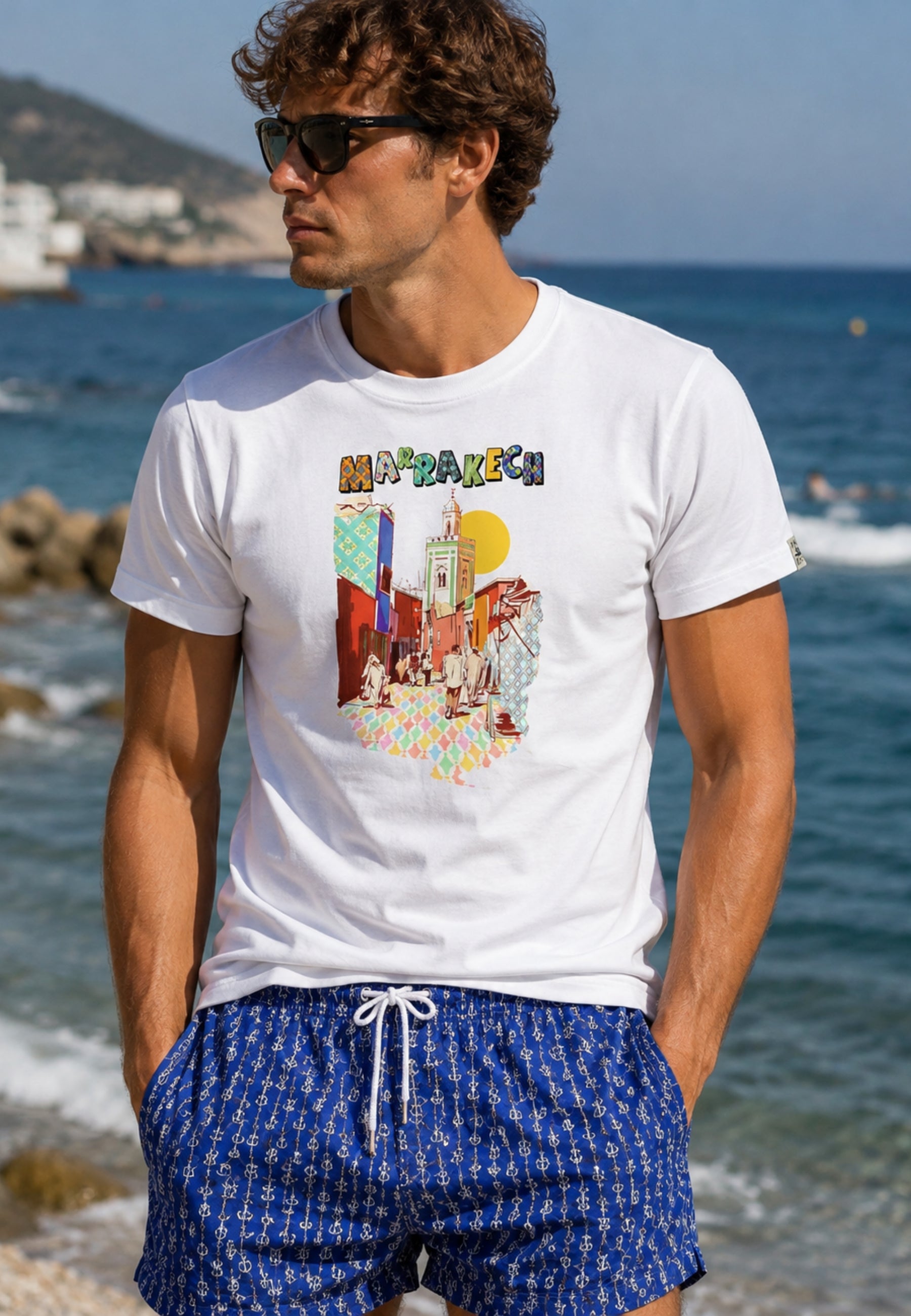 Baia 30 Remi - Giglio Marrakech Bianco T-Shirt 