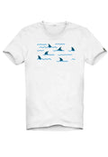 Baia 30 Remi - T-shirt Bianca Shark
