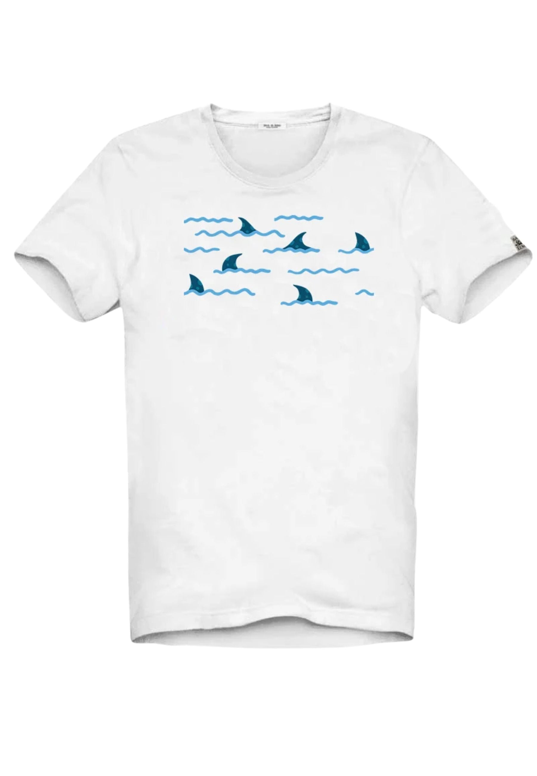 Baia 30 Remi - T-shirt Bianca Shark 