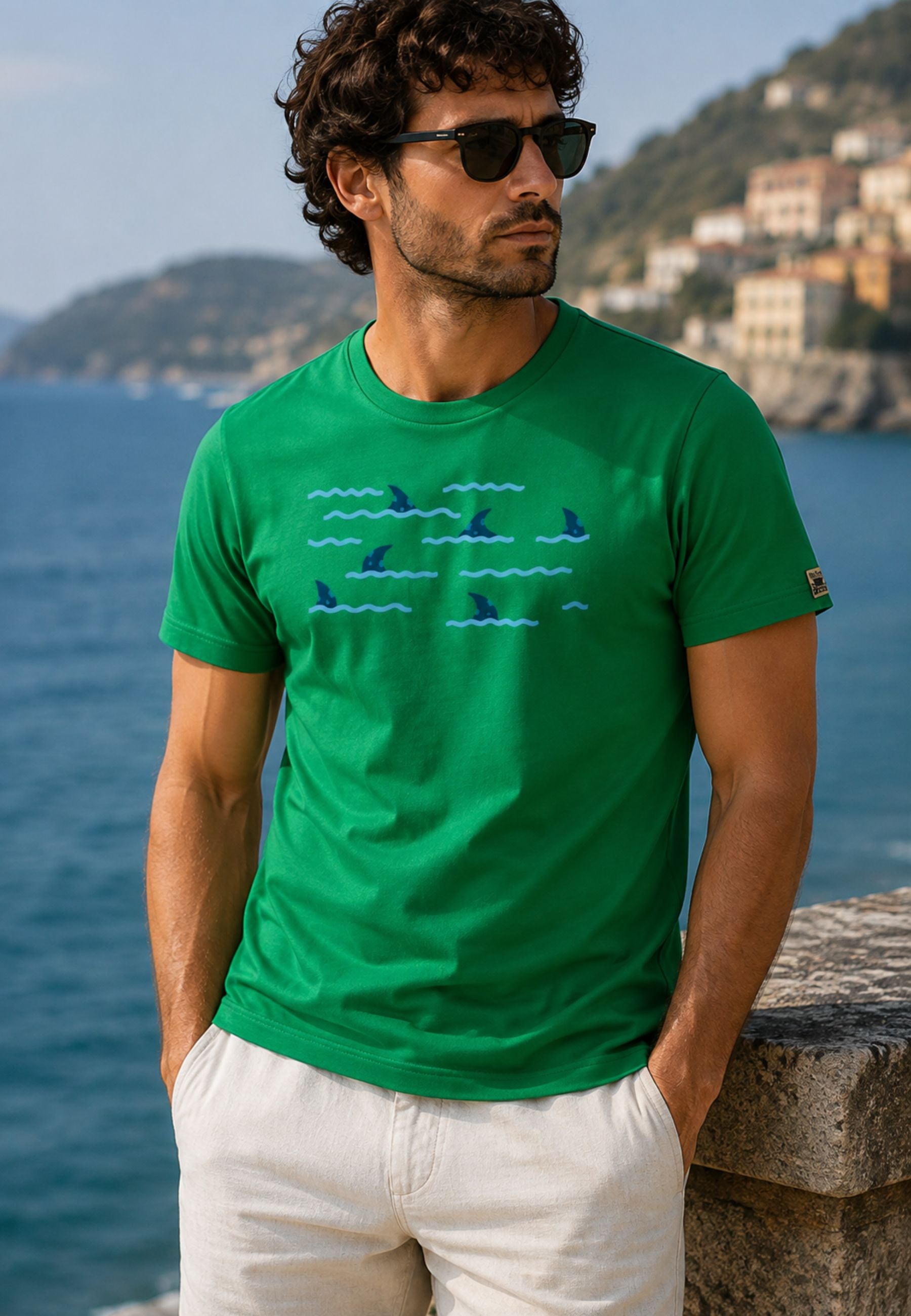 Baia 30 Remi - T-shirt Verde Shark 