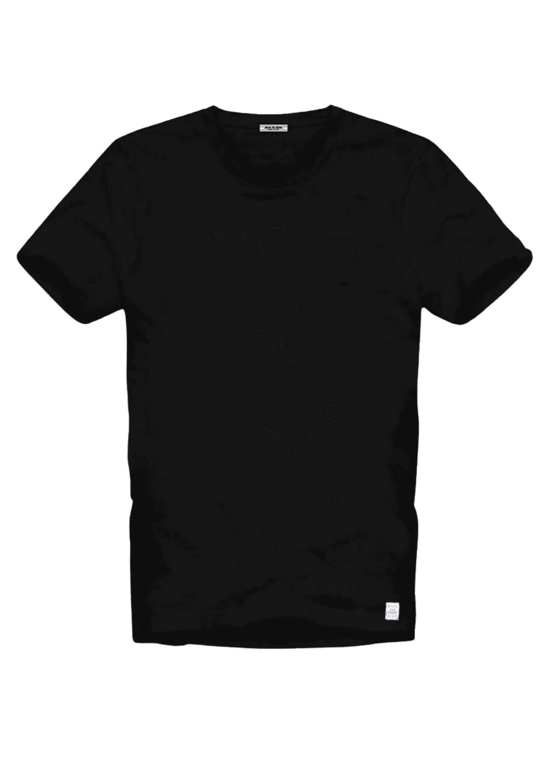 Baia 30 Remi - T-shirt in Filo di Scozia Nero 