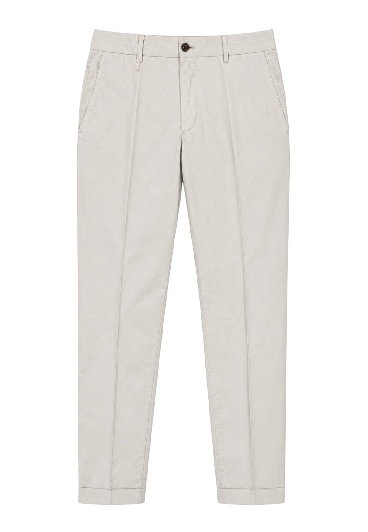 Pantalone Briglia Uomo in Cotone - Beige Chiaro 