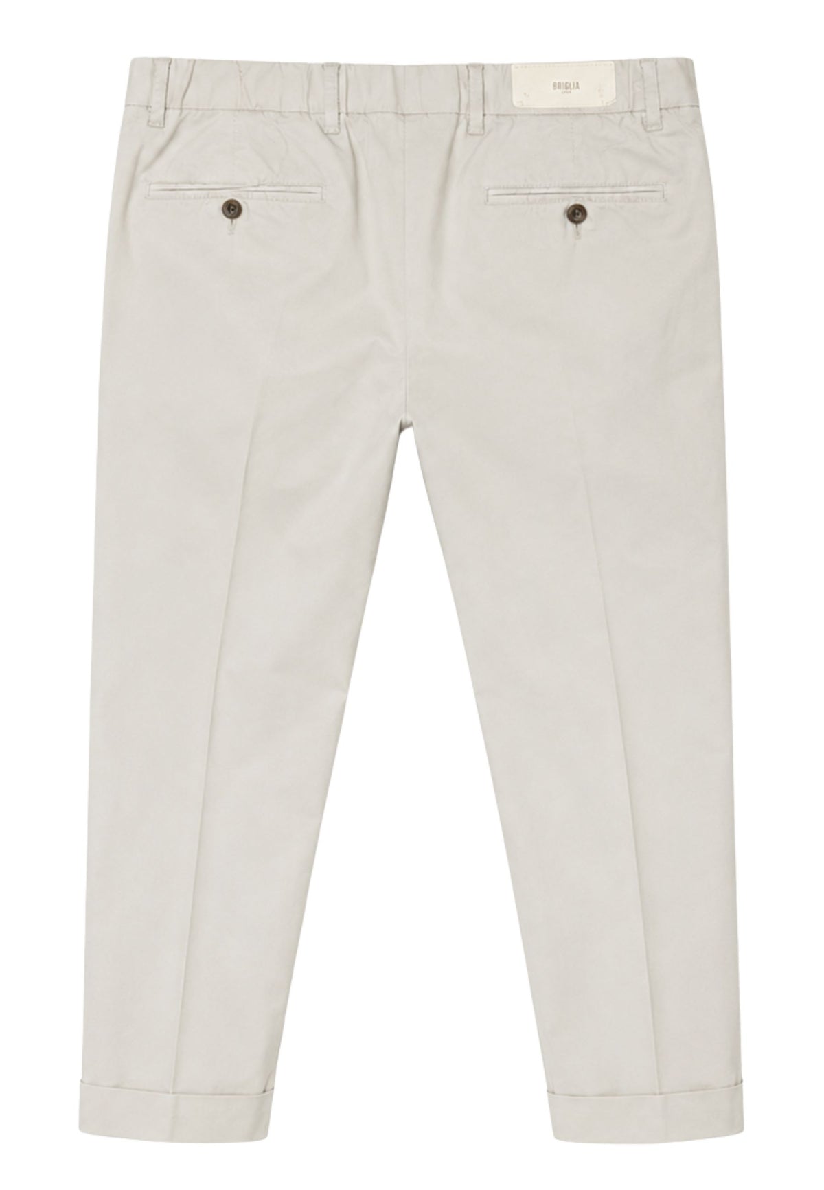 Pantalone Briglia Uomo in Cotone - Beige Chiaro 