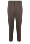 Briglia 1949 Herrenhose 100% Leinen Braun