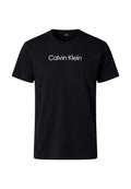 Calvin Klein - T-shirt logo in jersey di cotone