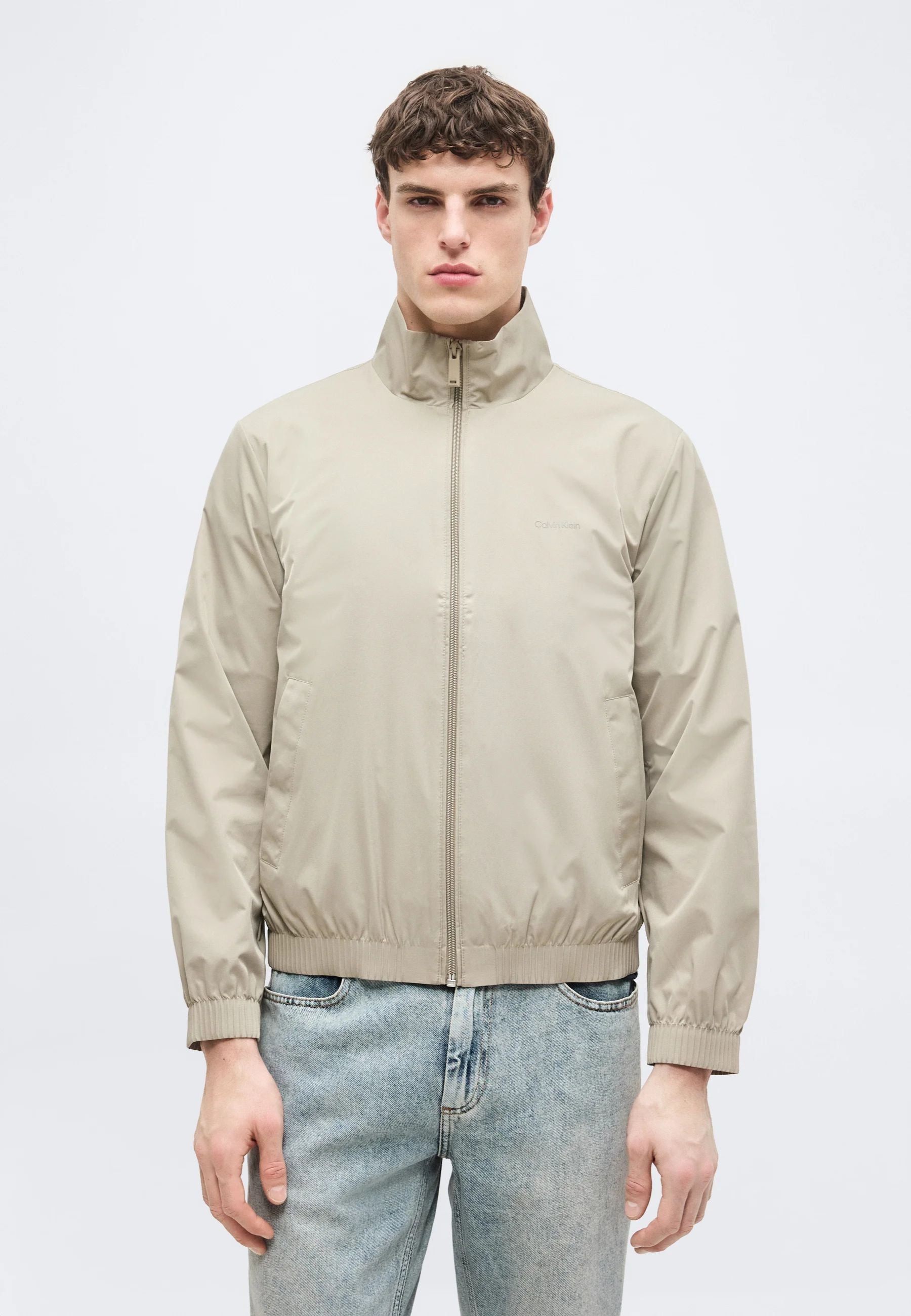 Calvin Klein - Giubbino leggero con zip 