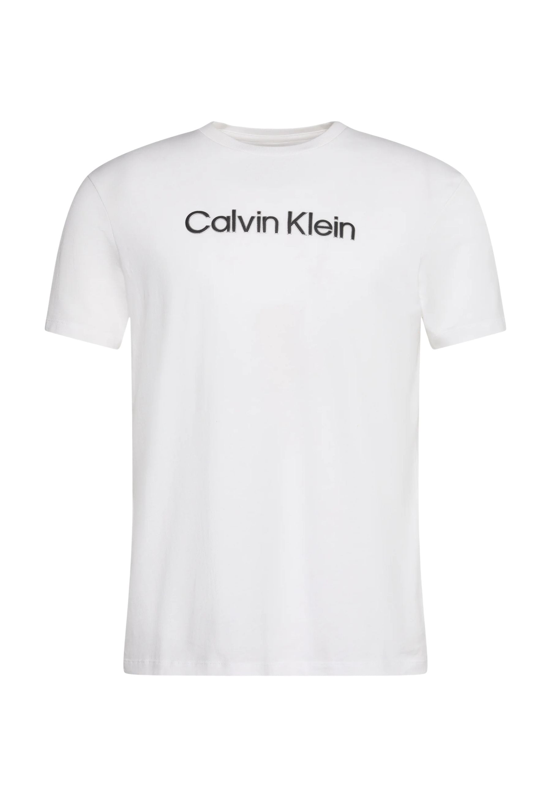 Calvin Klein - T-shirt logo in jersey di cotone 