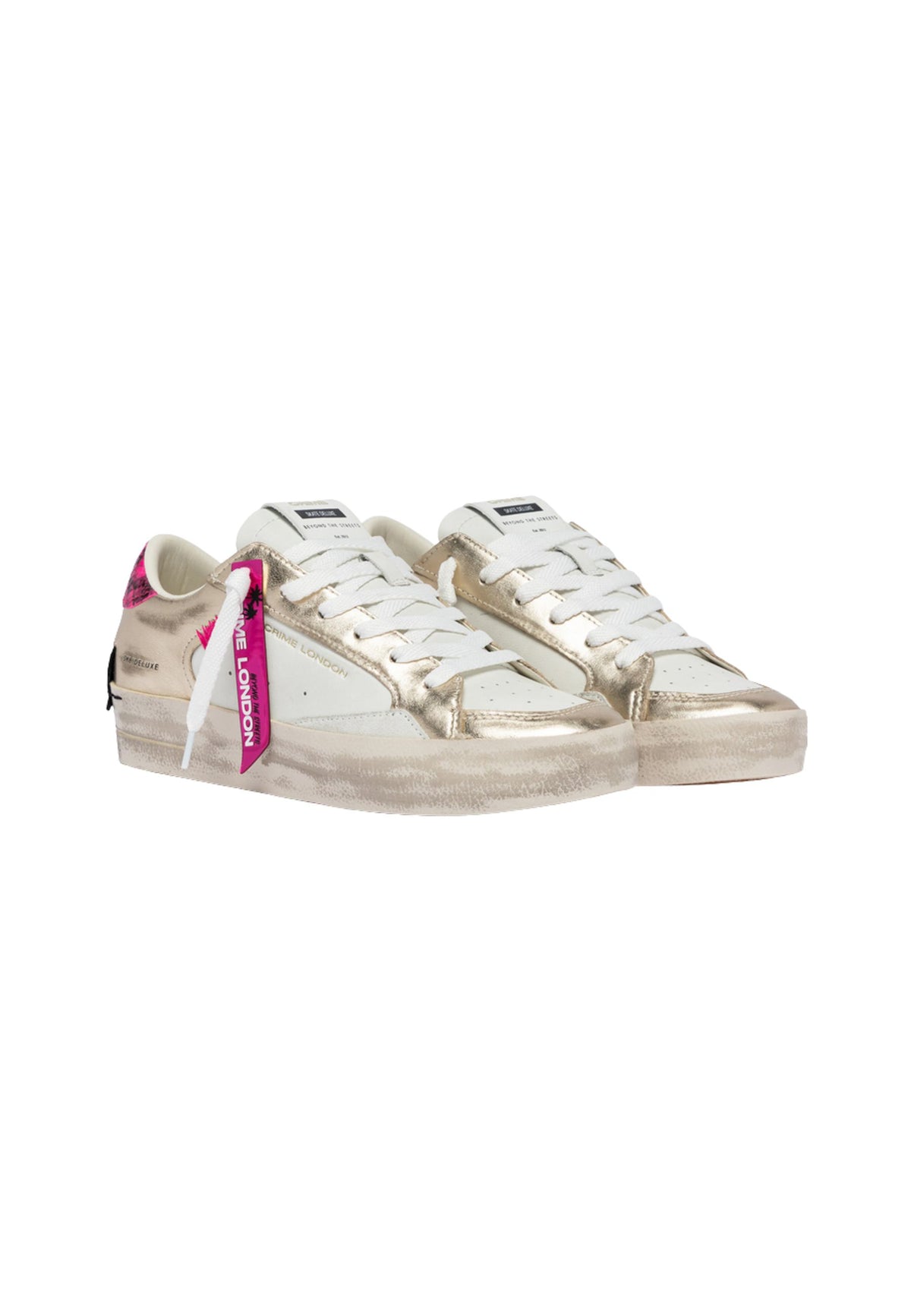 SK8 Deluxe Pink Venom - Sneakers Donna Made in Italy 