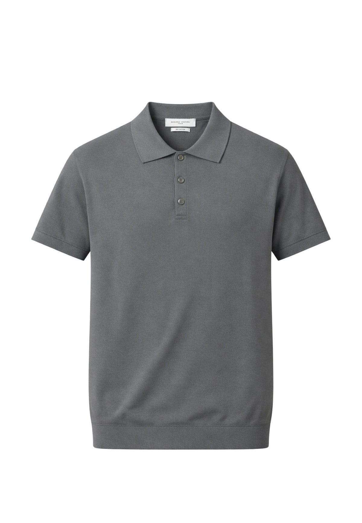 Polo Uomo in Crêpe di Cotone Dry Touch Made in Italy 
