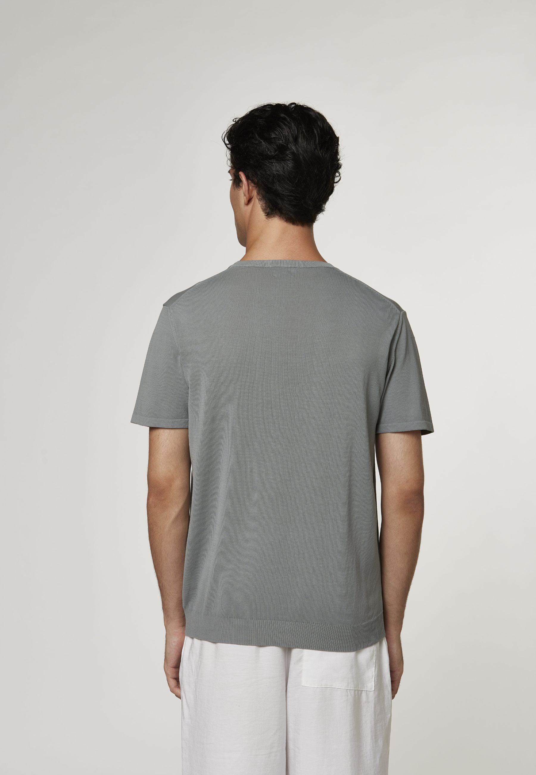 Daniele Fiesoli T-shirt Uomo in Cotone Crepe 
