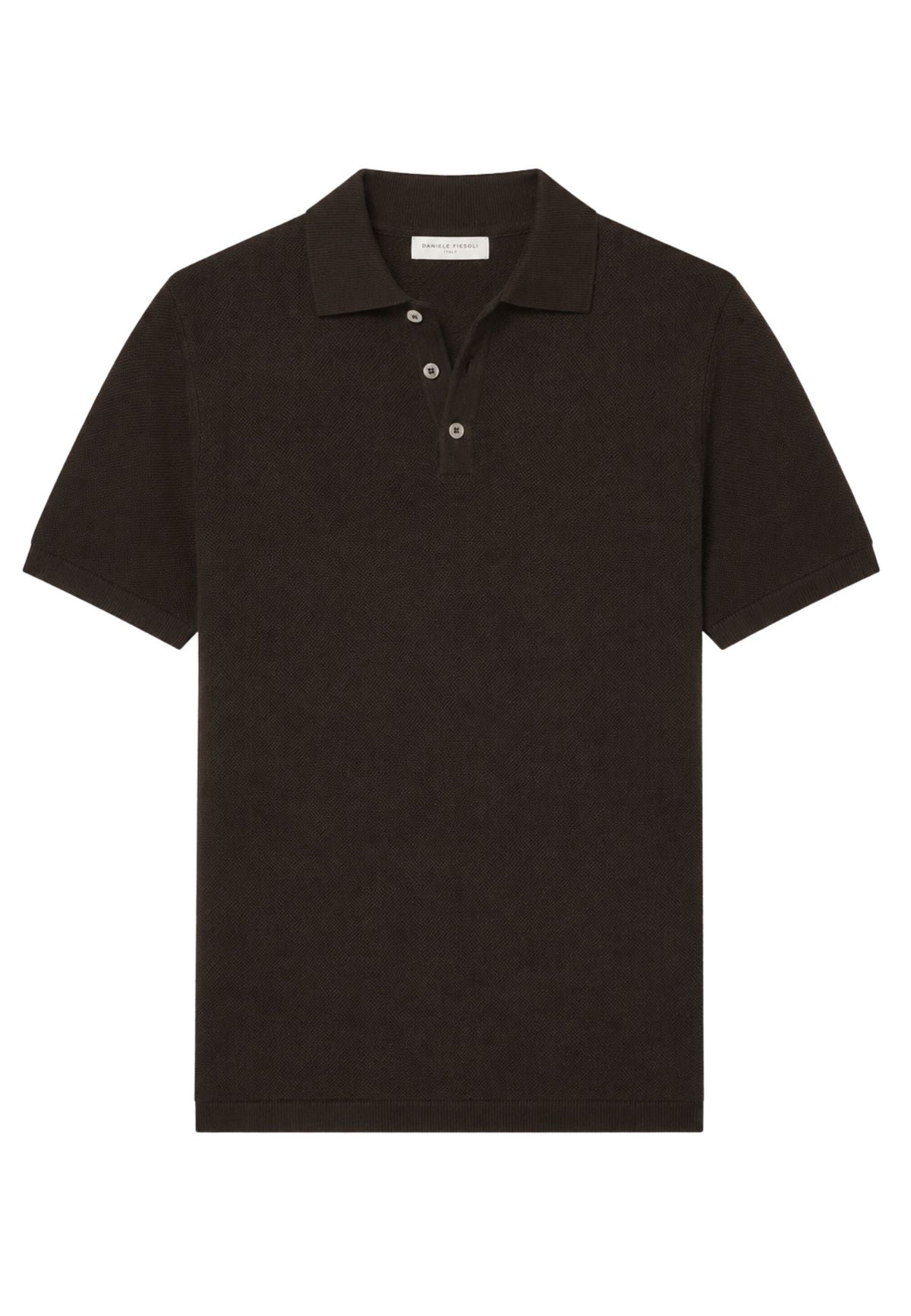 Daniele Fiesoli Polo in Maglia di Cotone 
