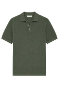 Daniele Fiesoli – Poloshirt aus olivgrüner Baumwolle