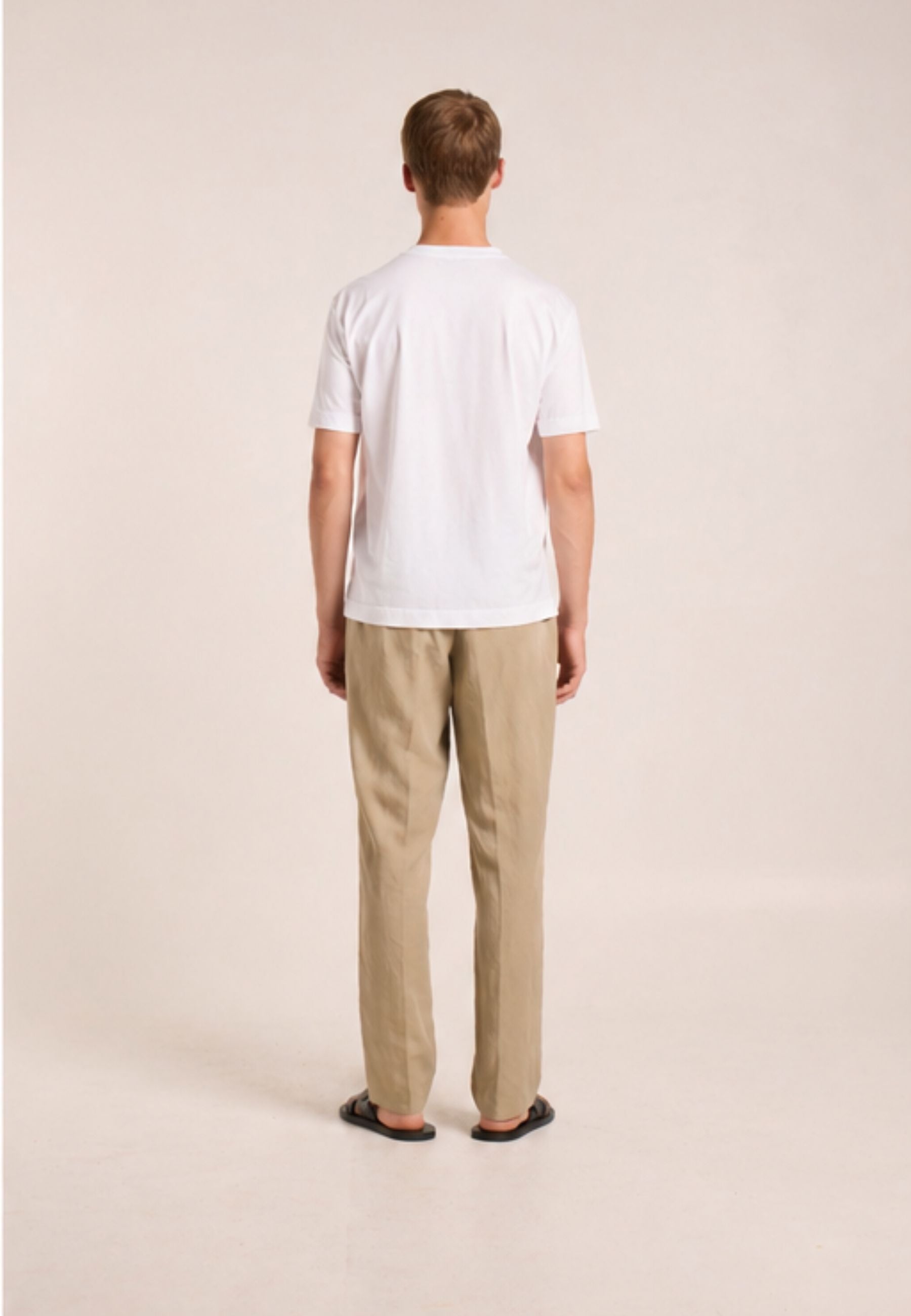 T-shirt girocollo Daniele Fiesoli in cotone mercerizzato - Bianco 