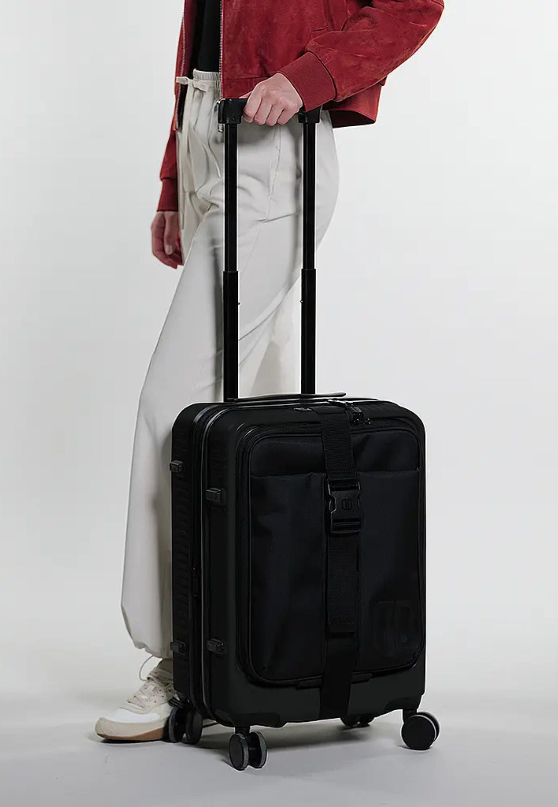 Trolley cabin piccolo Nero - Hardshell con serratura TSA 