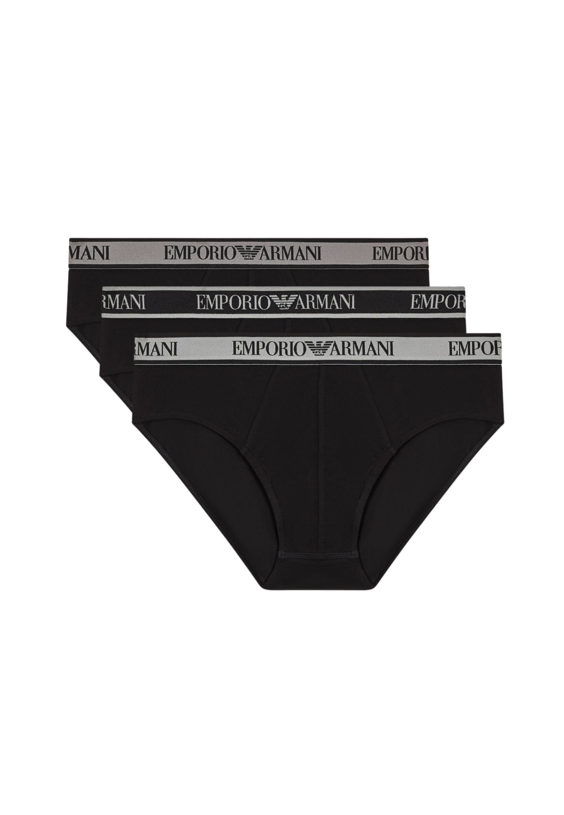 Emporio Armani - Pack 3 Slip Core Logoband 