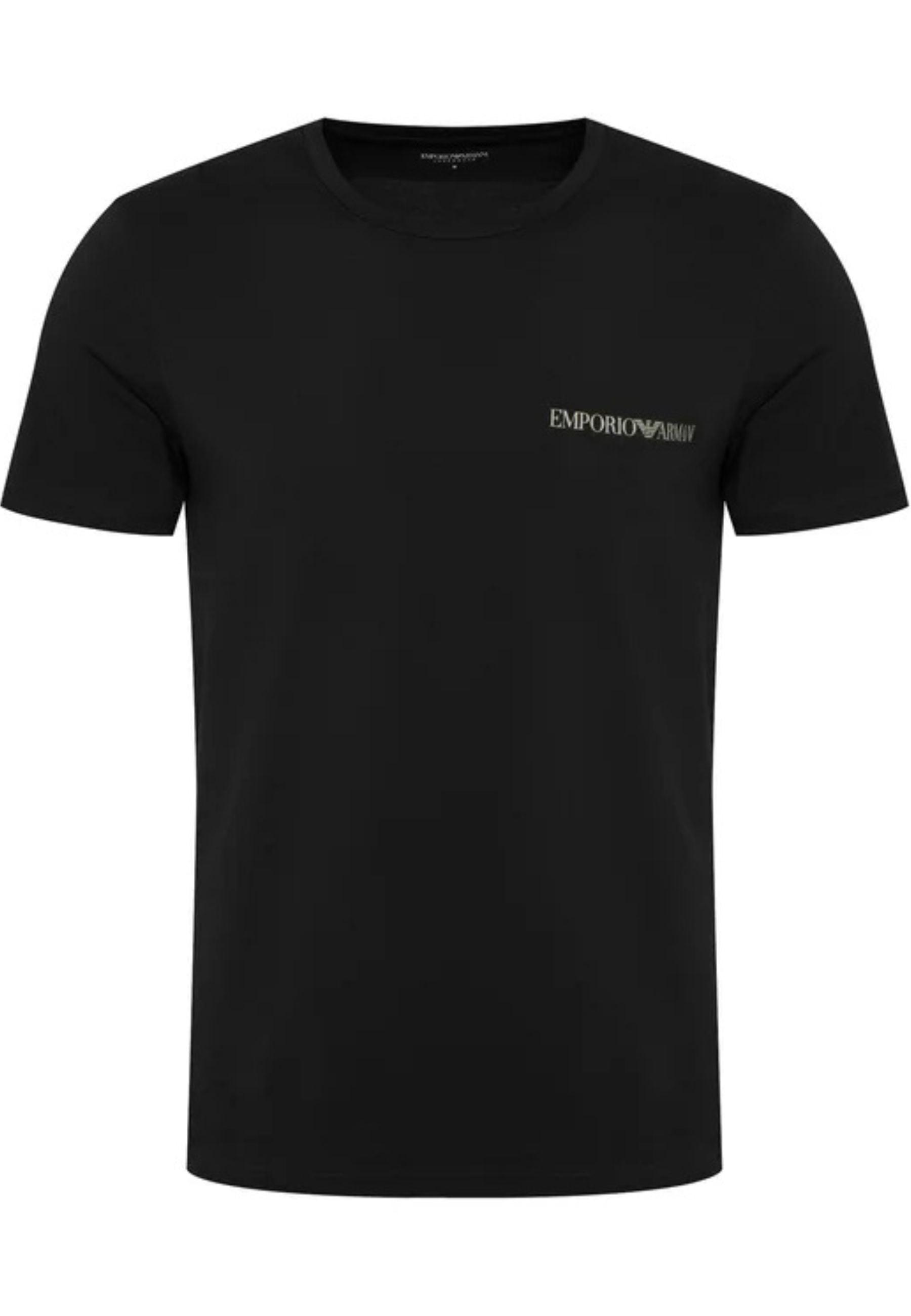 Emporio Armani T-Shirt Uomo 2 Pack Girocollo Stretch con Logo 