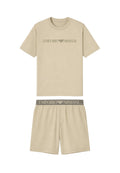Emporio Armani - Bermuda-Pyjama aus Bio-Jersey ASV