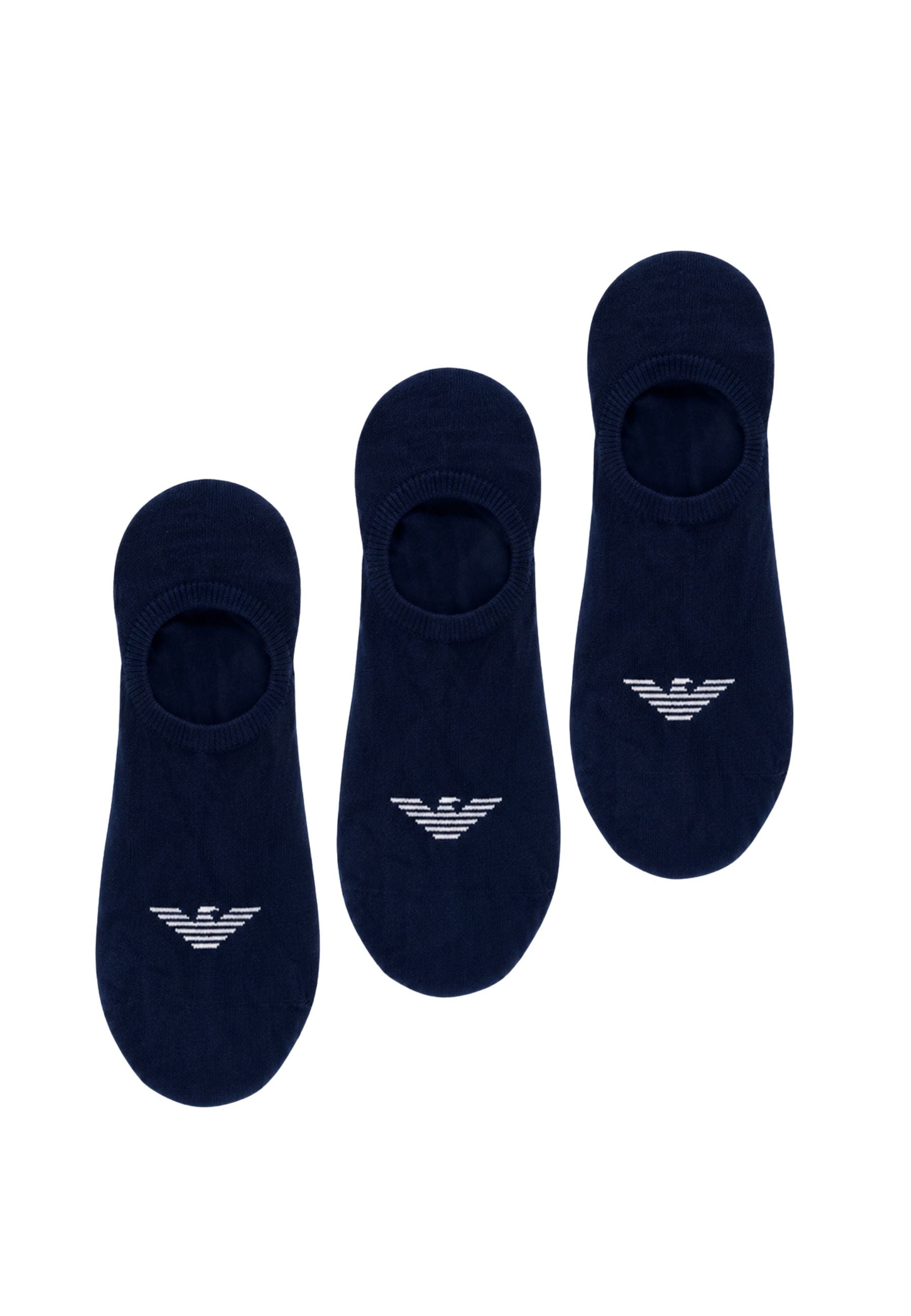 Emporio Armani - Pack 3 Fantasmini Logo Eagle 