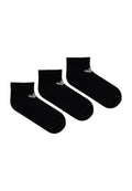 Emporio Armani Underwear - Men's Short Socks 3-Pack Black