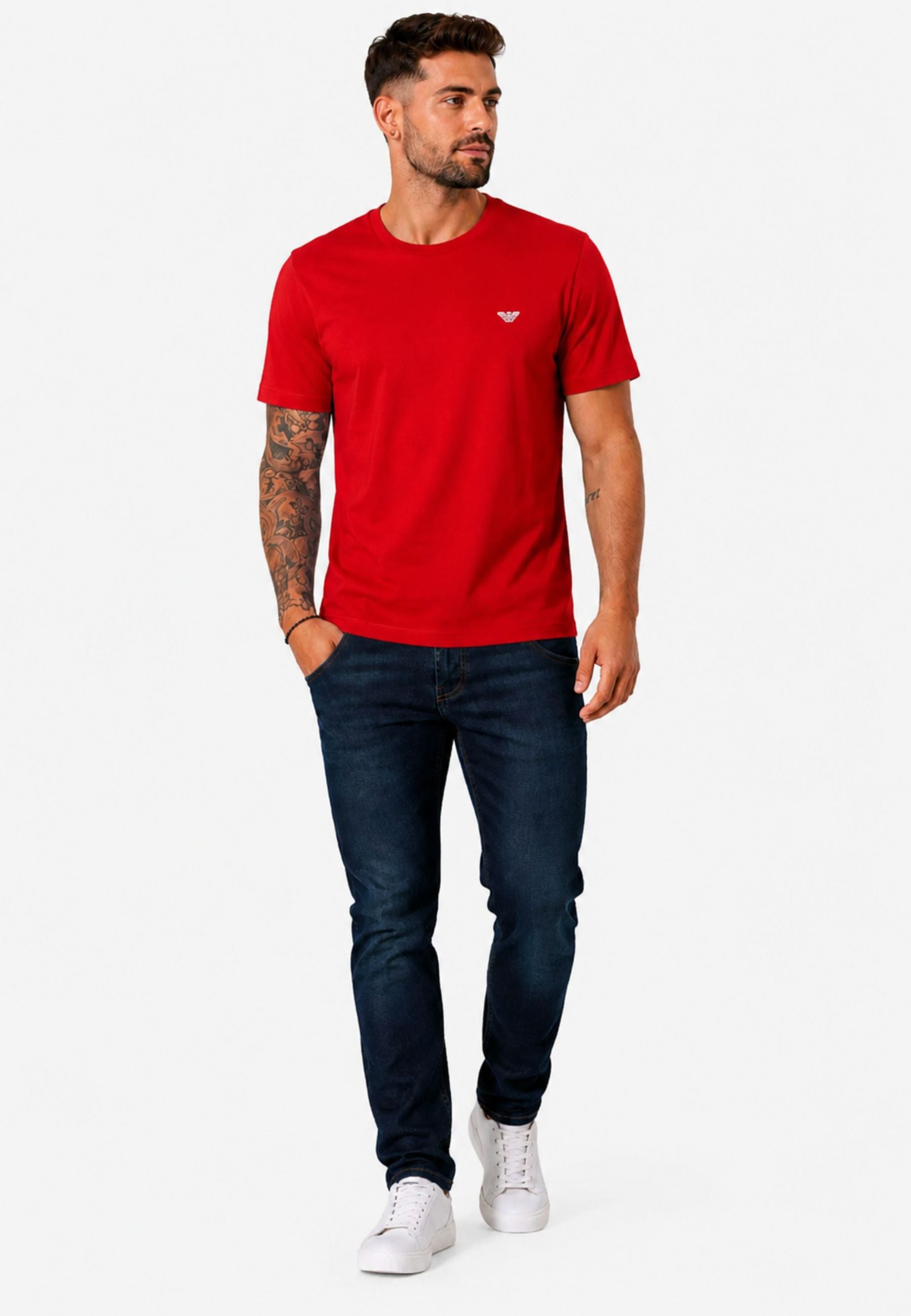 T-shirt Uomo Logo Aquila - Emporio Armani 