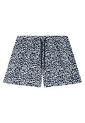 Emporio Armani Costume da Bagno Uomo Shorts Logo All Over - Blu Navy