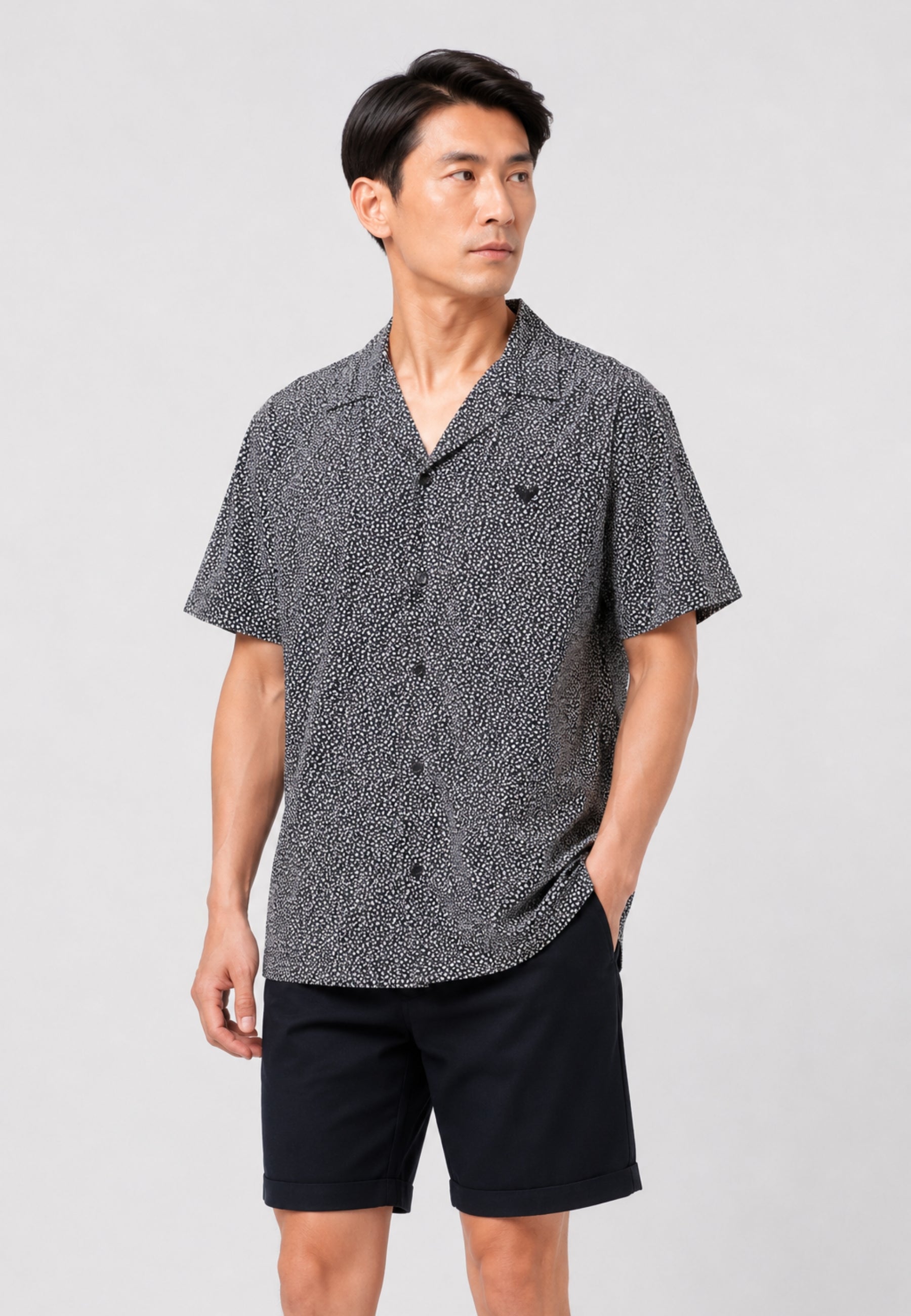 Emporio Armani - Camicia Beachwear Pattern Mix 