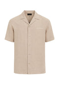 Camicia beachwear in misto lino