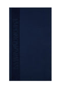 EMPORIO ARMANI - Telo Mare Trama Waffle con Logo Jacquard