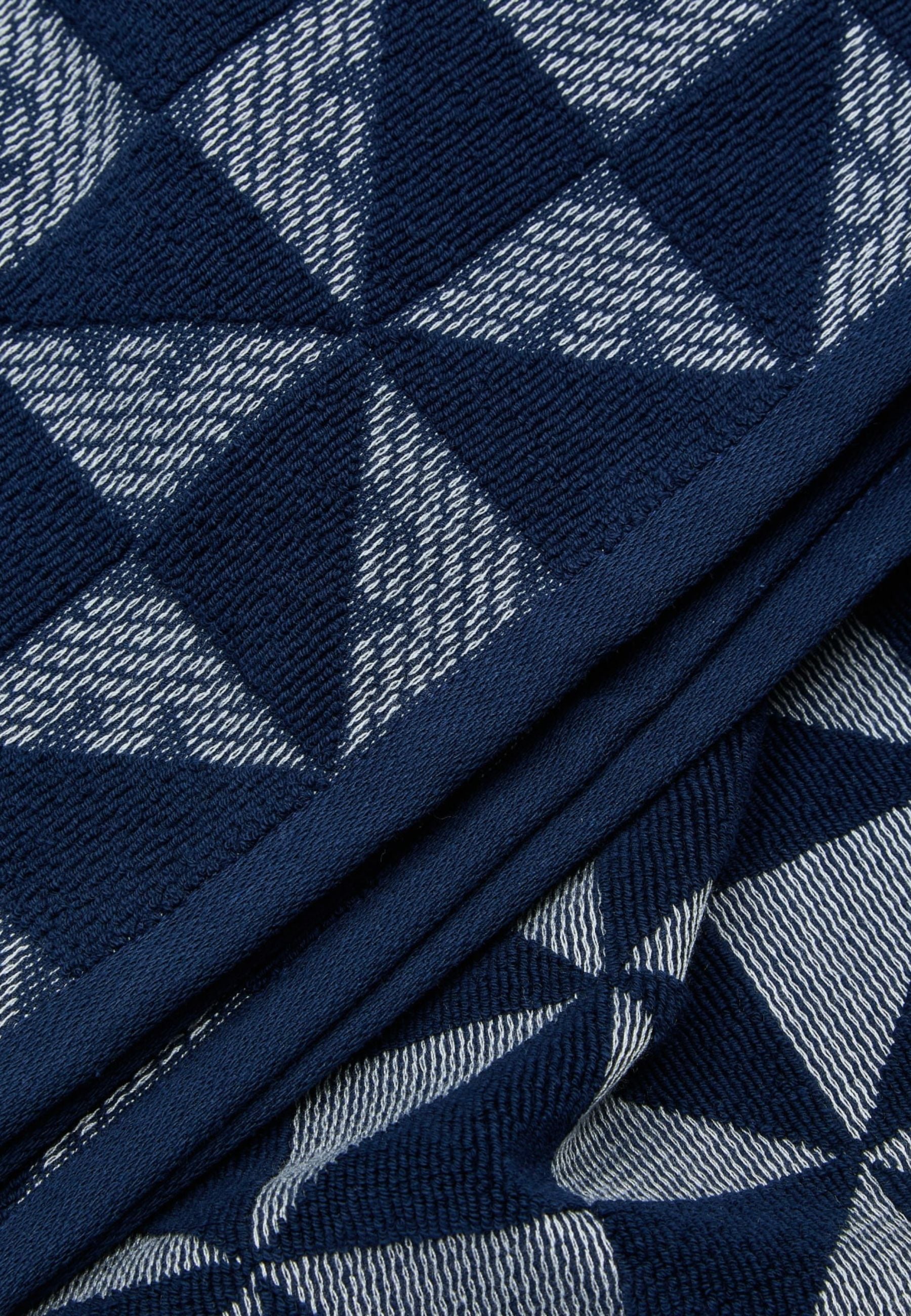 Emporio Armani Telo Mare Uomo con Aquila Jacquard 