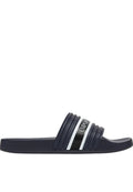 Emporio Armani – Slide-Sandalen mit Kontrastlogo