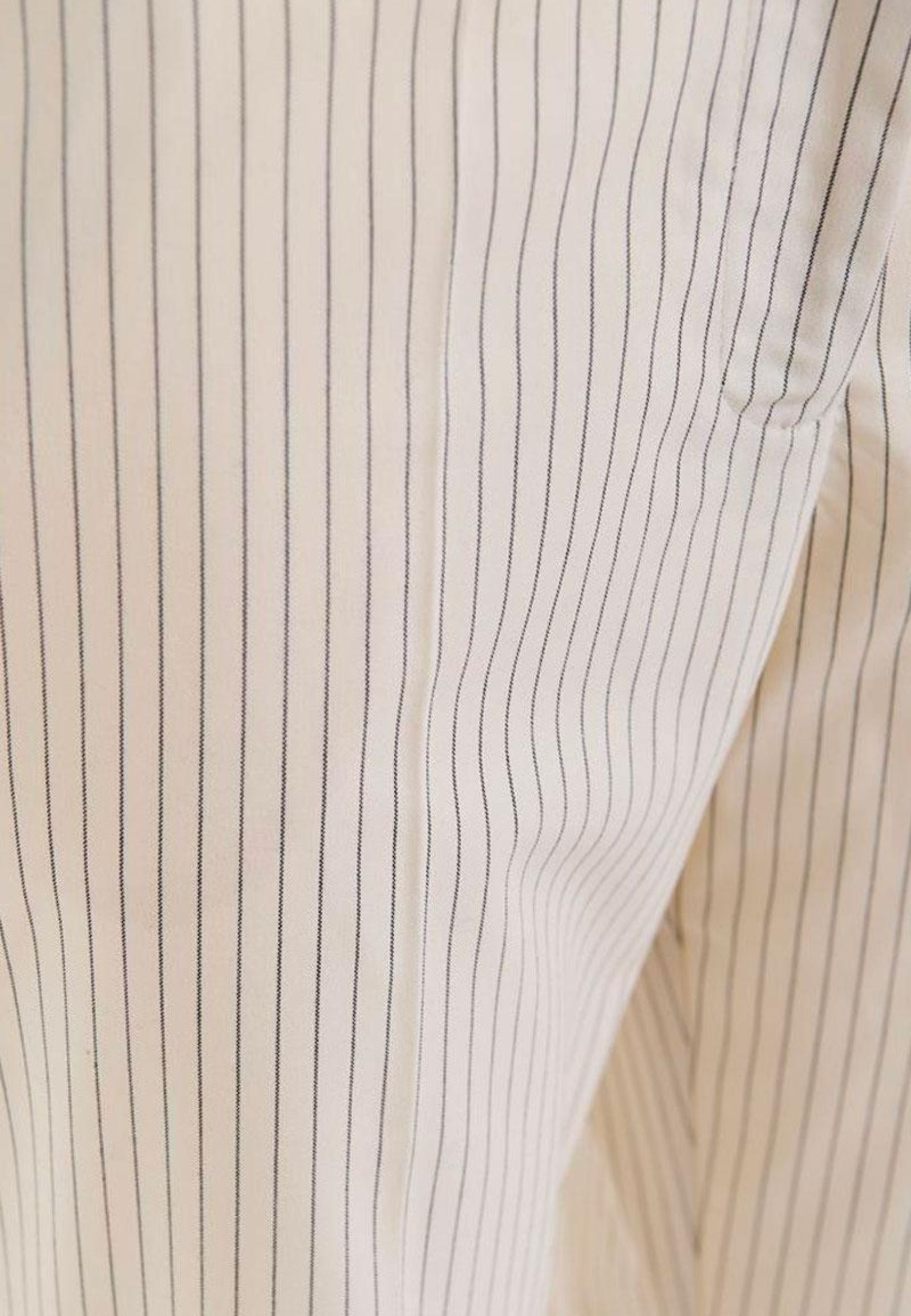 Essentiel Antwerp - Pantaloni a Righe Beige 
