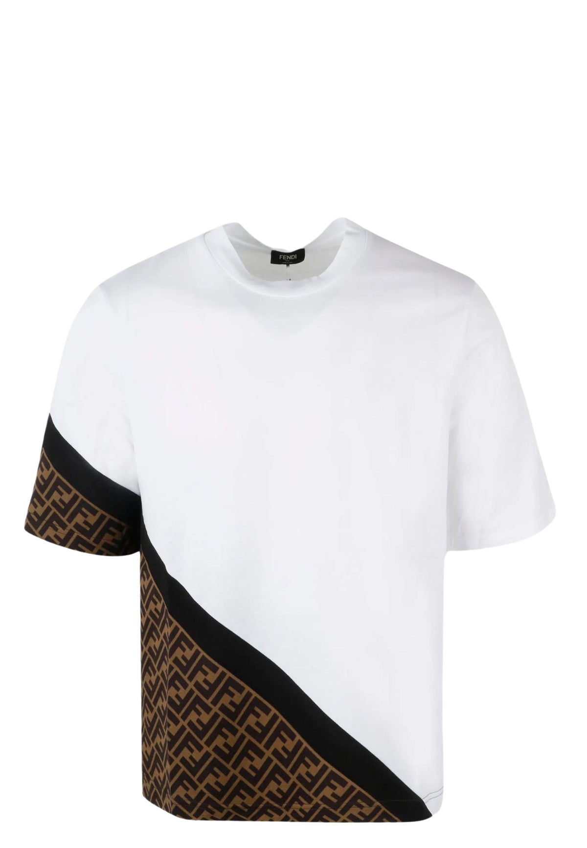 T-shirt Fendi con inserto FF 
