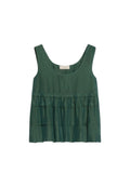 iBlues Top in Misto Seta con Balze