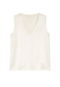iBlues - Top in Raso Leggero con Scollo a V