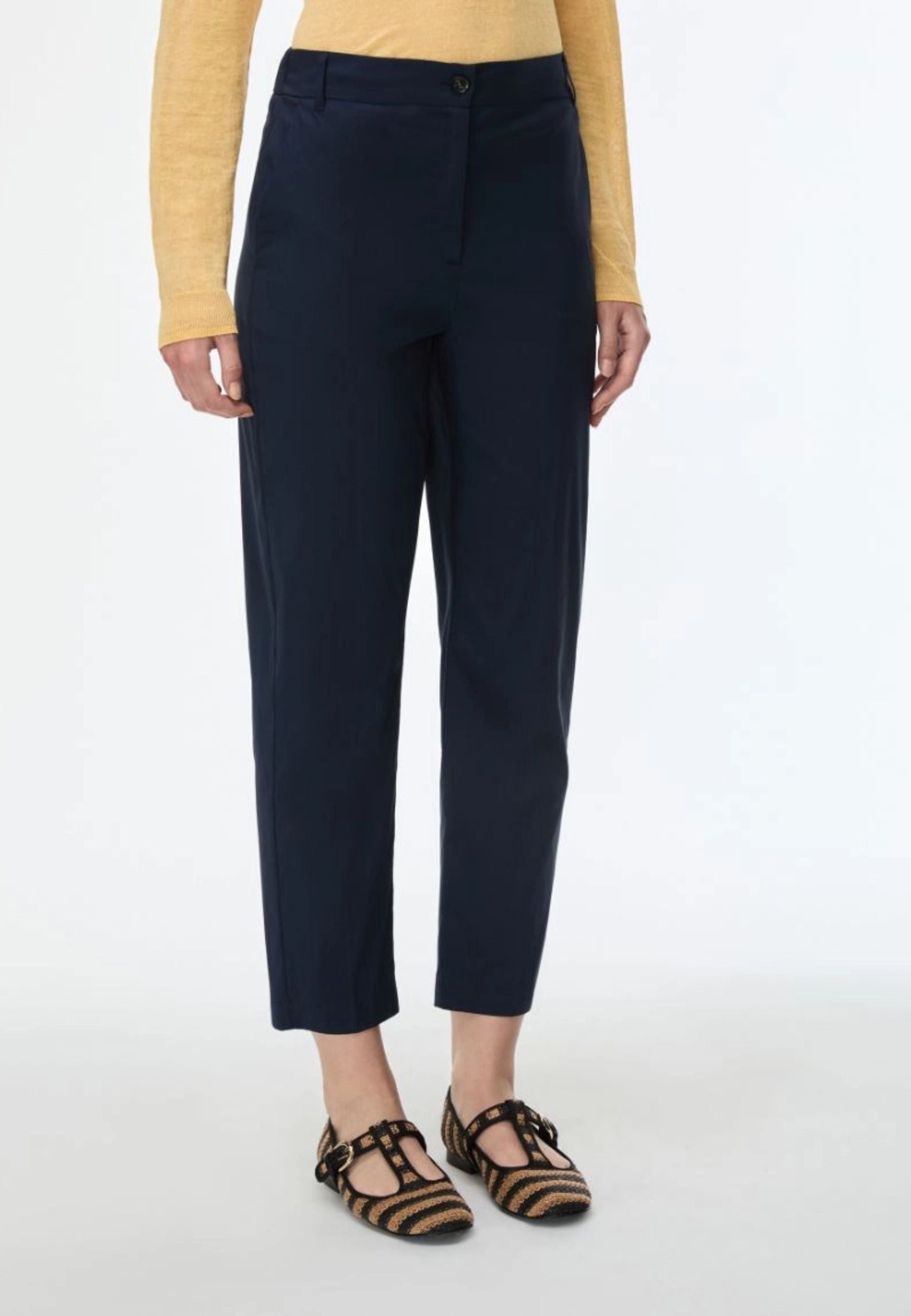 iBlues - Pantaloni in Popeline Misto Cotone 