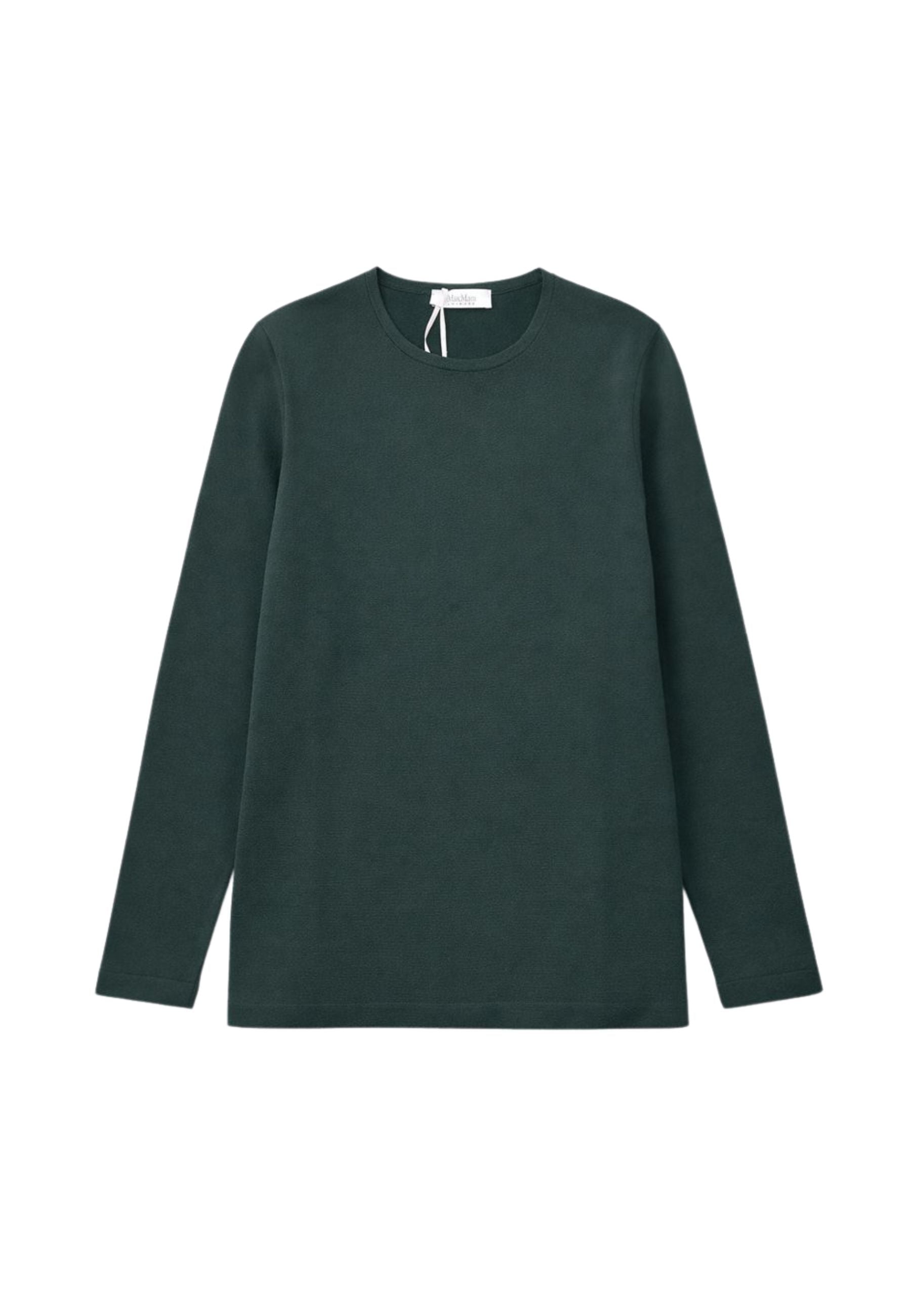 Max Mara Leisure Elegia - Maglia in viscosa stretch con spacchi laterali 
