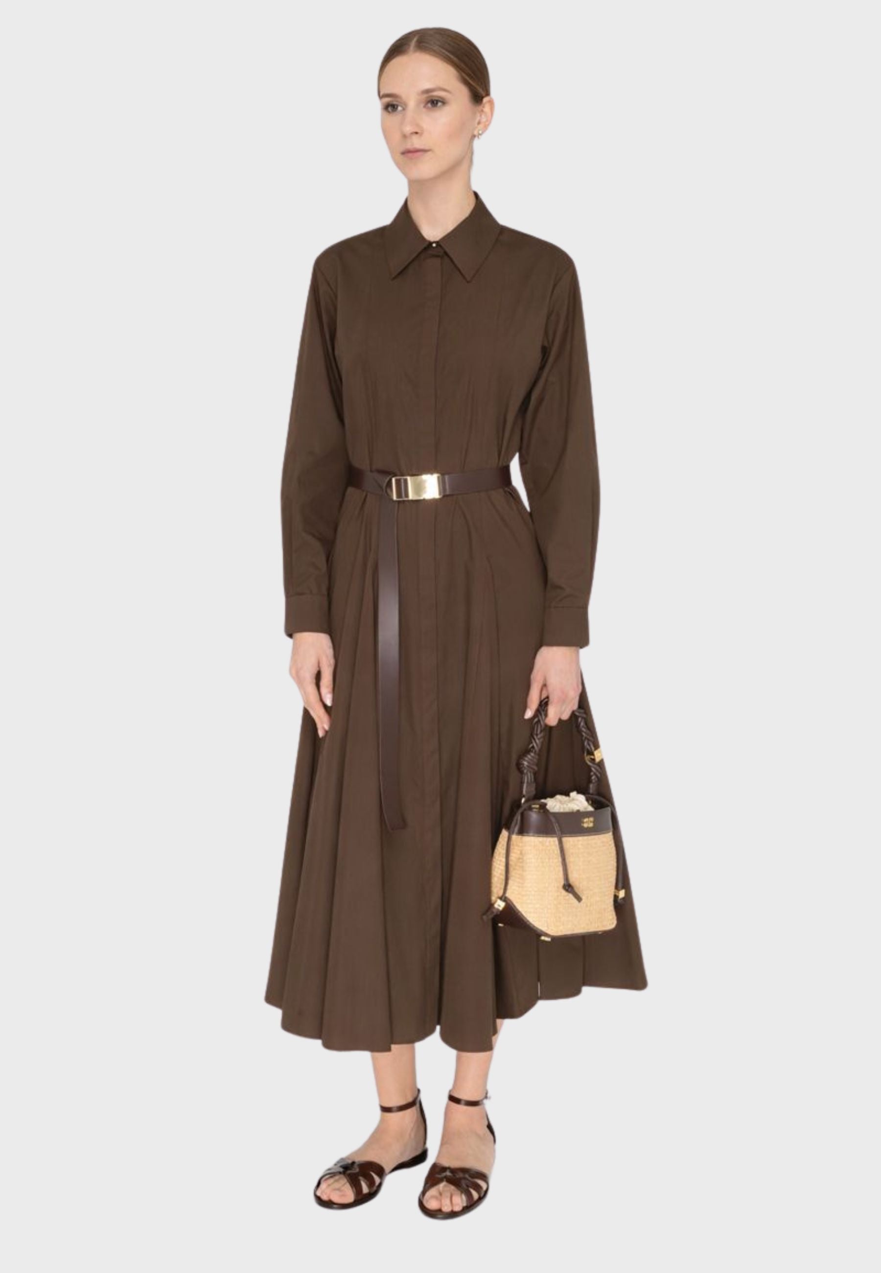 Max Mara Dancing Abito chemisier in cotone 