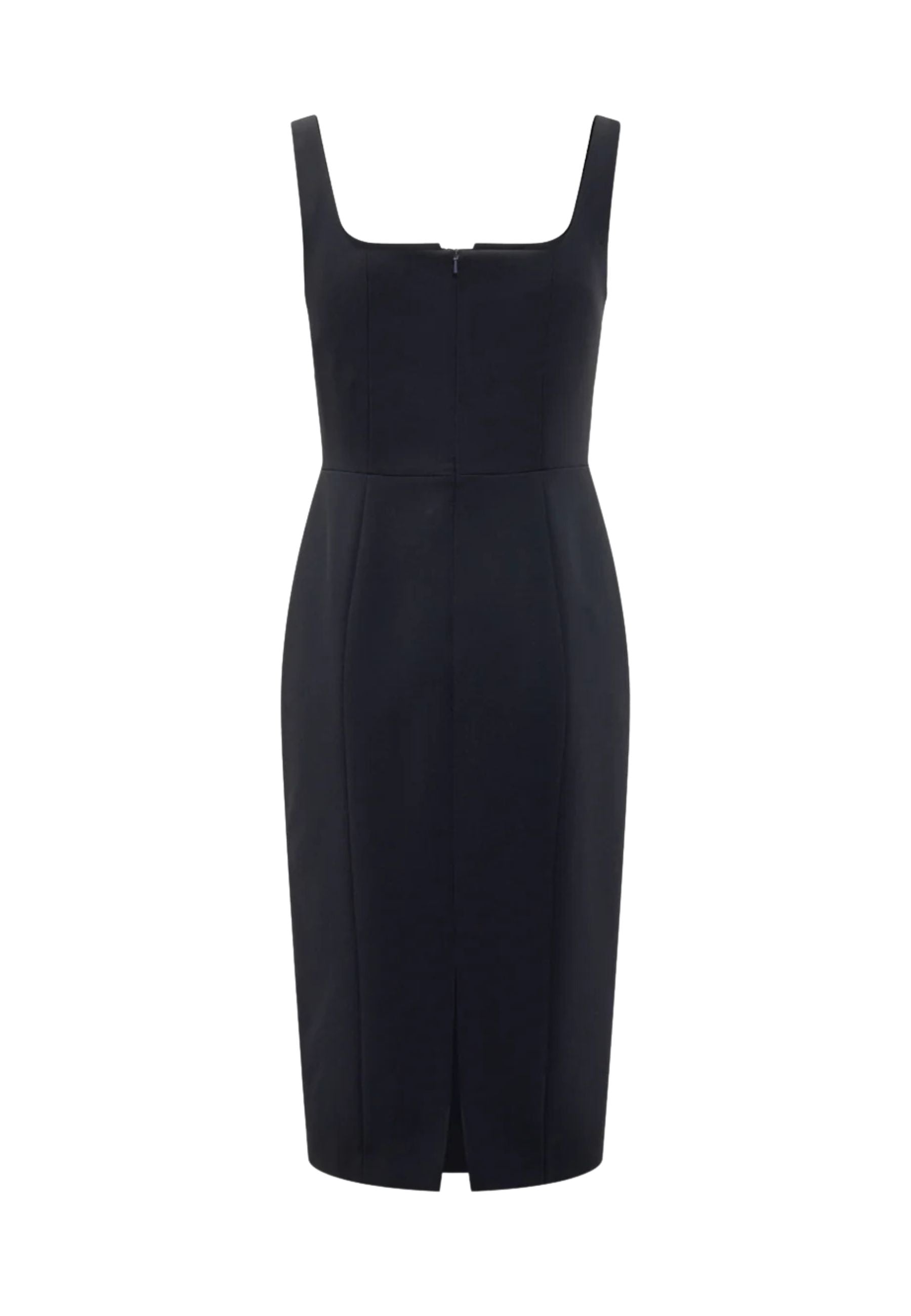 Abito midi donna dalla linea essenziale ed elegante 