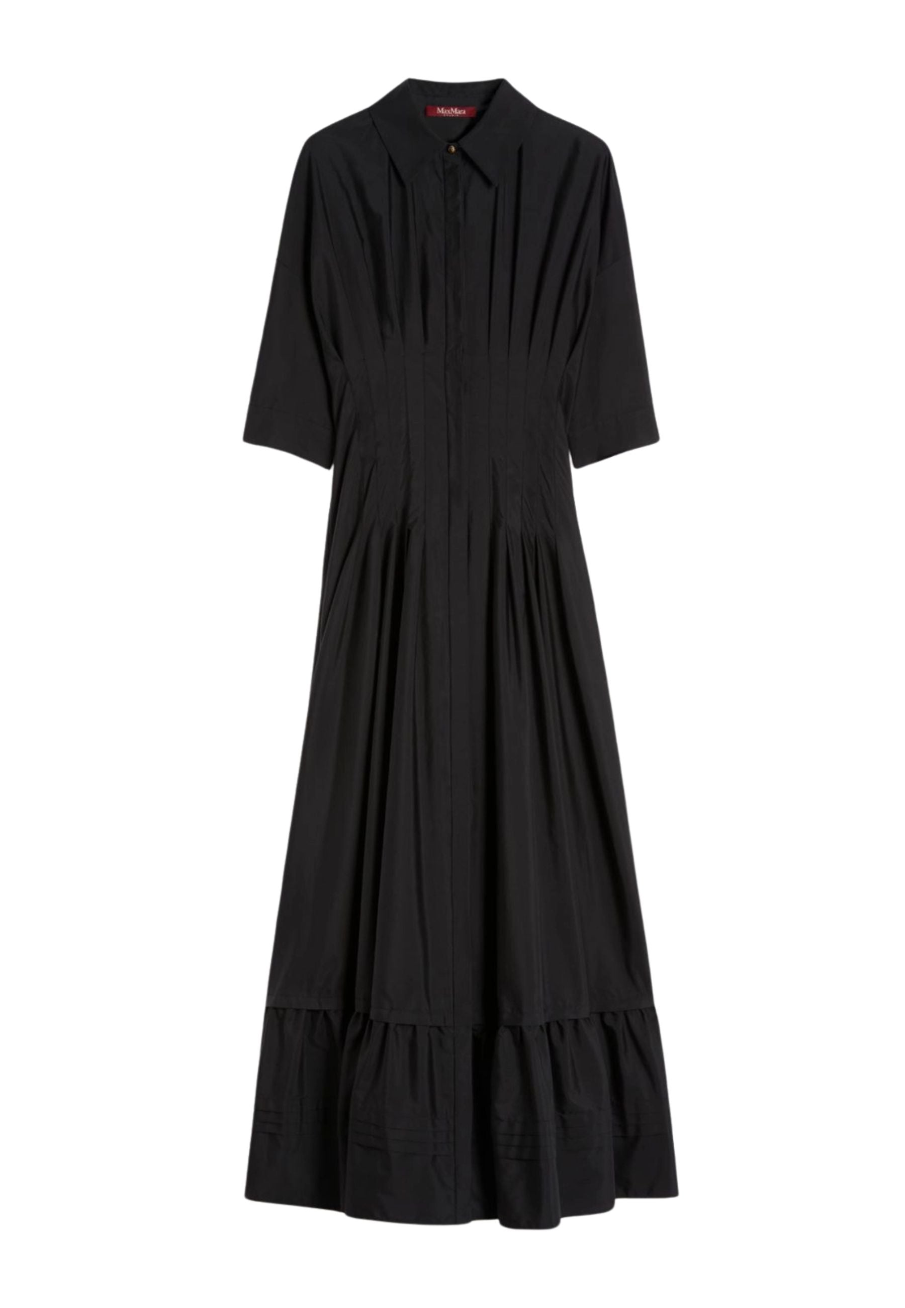 Max Mara Studio - Abito lungo in popeline di cotone 