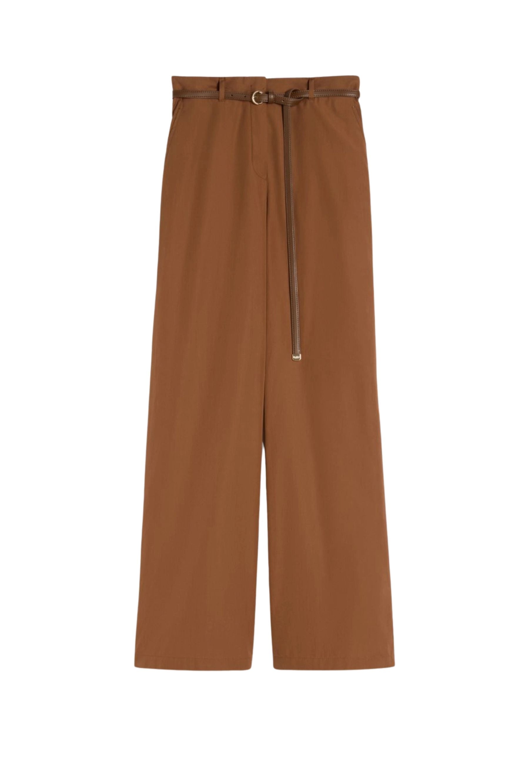 Max Mara Studio - Pantalone in popeline di cotone 