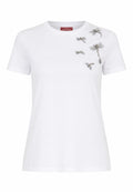 T-shirt con decorazioni gioiello - Max Mara
